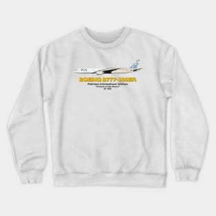 Boeing B777-300ER - Pakistan International Airlines "Colours of the Desert" Crewneck Sweatshirt